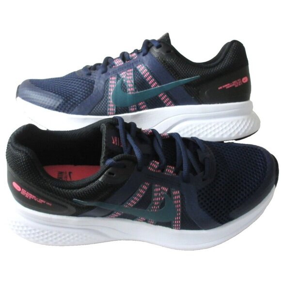 Nike Women's Run Swift 2 Blackened Blue Dark Teal Green Running Shoes Sizes NIB - Picture 1 of 5